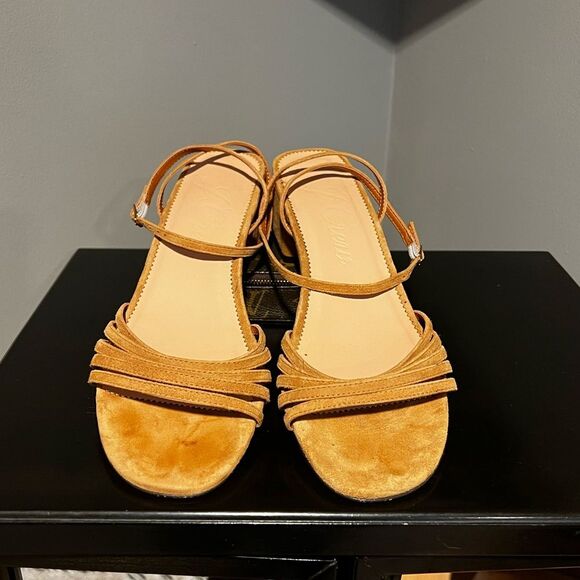 J. Crew Tan Strappy Sandals - Picture 12 of 15
